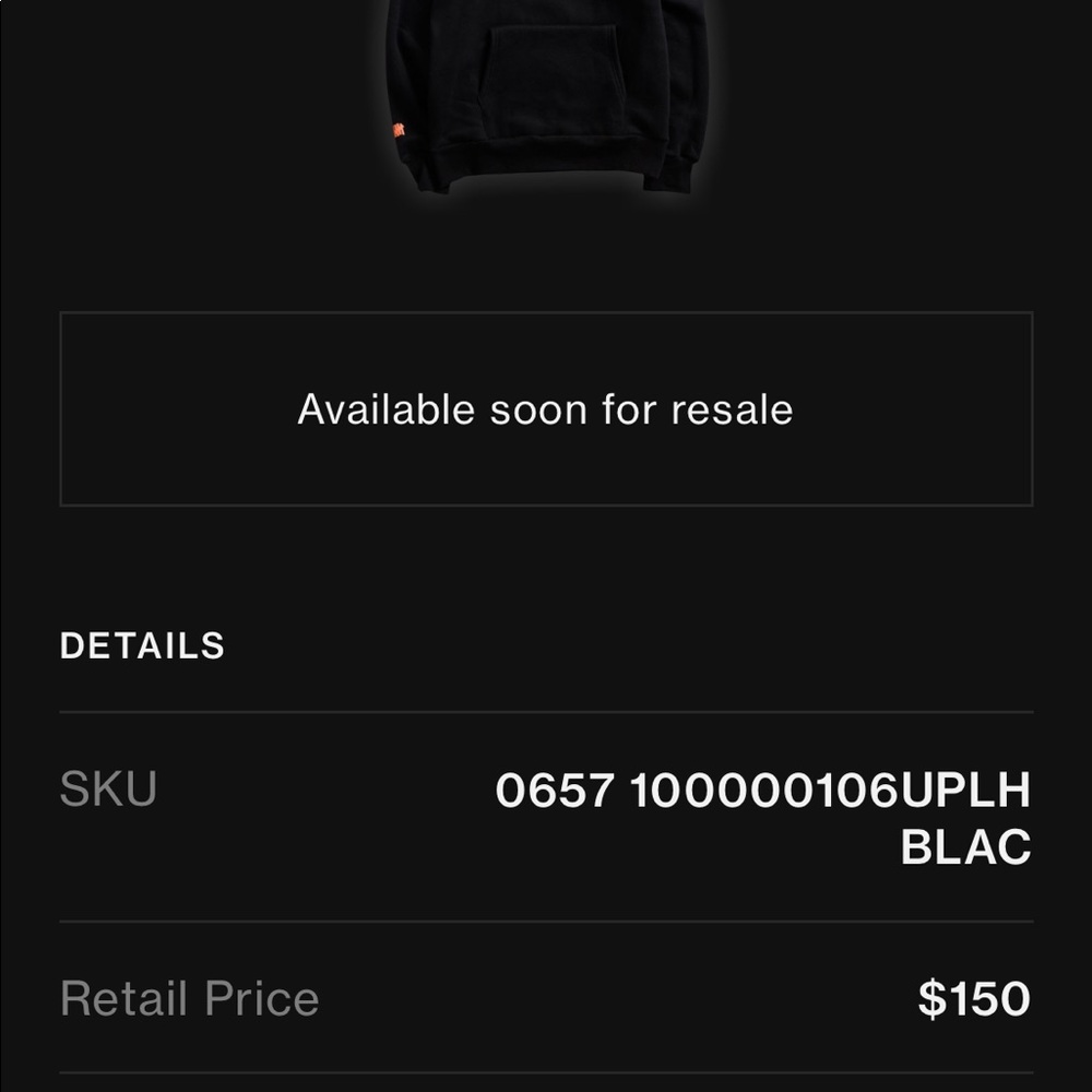 ASSC x undefeated paranoid hoodie - Picture 2 of 4